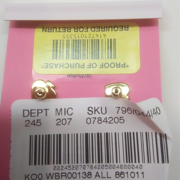 Kate Spade New Pearl and Pave Earrings - Picture 3 of 3